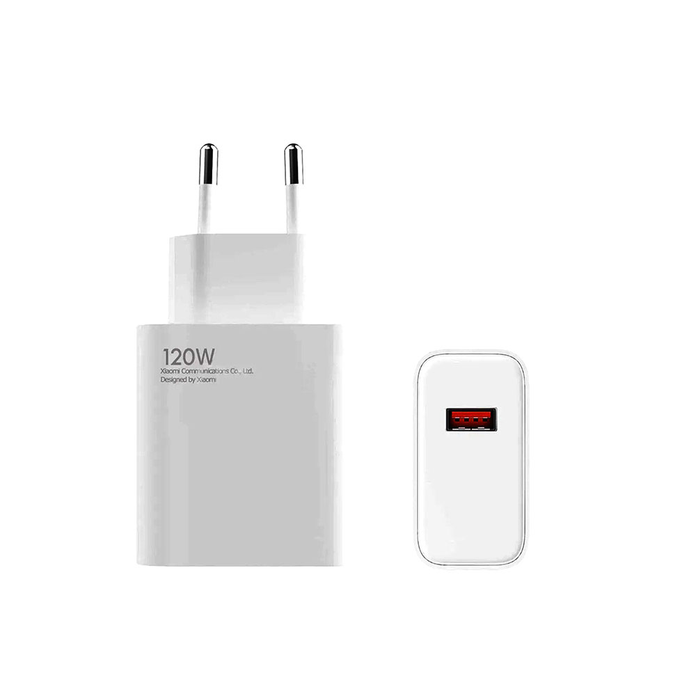 شارژر 120 واتی اصلی شیائومی سرجعبه Xiaomi 120W با کابل